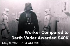 Worker Compared to Darth Vader Awarded $40K