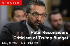 Trump&#39;s FBI Budget Isn&#39;t Enough, Patel Testifies