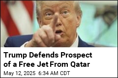 Trump Defends Possible Gift of Luxury Jet From Qatar