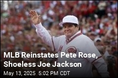 MLB Reinstates Pete Rose, Shoeless Joe Jackson