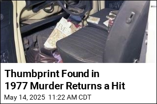 Thumbprint Found in 1977 Leads to Arrest in Murder Case