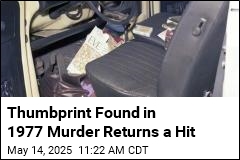 Thumbprint Found in 1977 Leads to Arrest in Murder Case