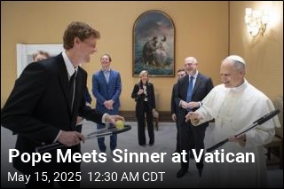 Pope Meets Sinner at Vatican