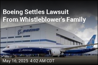 Dead Whistleblower&#39;s Family Settles With Boeing