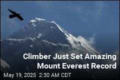 Climber Just Set Amazing Mount Everest Record