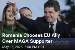 Romanians Side With EU Ally Over MAGA Supporter