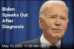 Biden Speaks Out After Diagnosis
