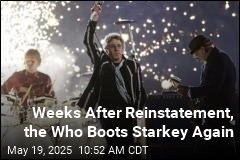Weeks After Reinstatement, the Who Boots Starkey Again