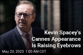 Kevin Spacey&#39;s Cannes Appearance Is Raising Eyebrows