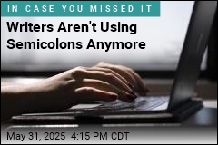 Writers Aren&#39;t Using Semicolons Anymore