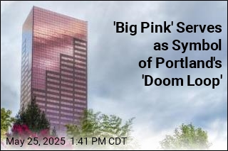 &#39;Big Pink&#39; Serves as Symbol of Portland&#39;s &#39;Doom Loop&#39;