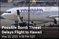Possible Bomb Threat Delays Flight to Hawaii