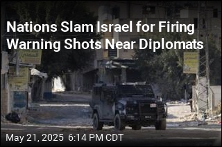Nations Slam Israel for Firing Warning Shots Near Diplomats