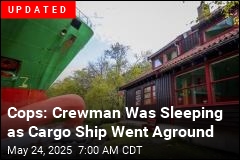 Guy Wakes Up to Find a Cargo Ship in His Yard