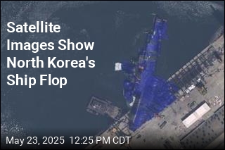 Satellite Images Show North Korea&#39;s Ship Flop