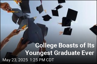 College Boasts of Its Youngest Graduate Ever