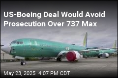 US-Boeing Deal Would Avoid Prosecution Over 737 Max