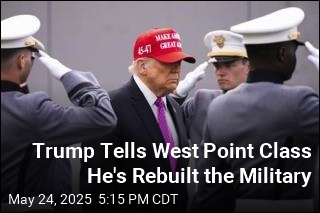 Trump Tells West Point Class He&#39;s Rebuilt the Military