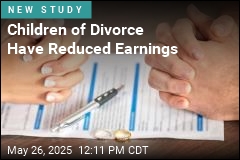 Children of Divorce Have Reduced Earnings
