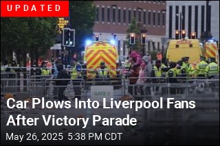 Car Plows Into Liverpool Fans After Victory Parade