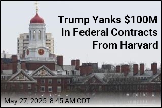 Trump to End Federal Contracts With Harvard