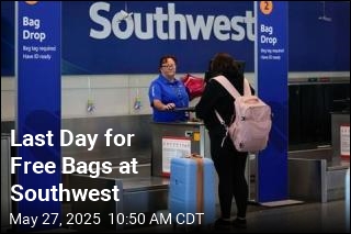 Final Call for Free Bags at Southwest