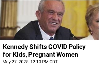 Kennedy Shifts COVID Policy for Kids, Pregnant Women