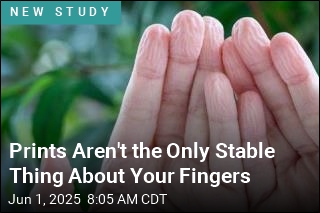 Our Wet Fingers &#39;Prune&#39; the Exact Same Way Each Time