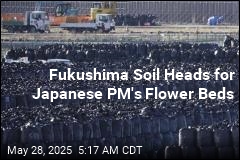 Fukushima Soil Heads for Japanese PM&#39;s Flower Beds