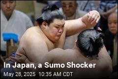 In Japan, a Sumo Shocker