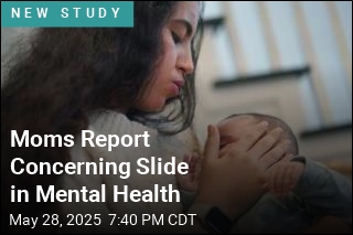 Moms Report Concerning Slide in Mental Health