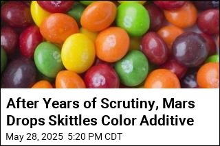 After Years of Scrutiny, Mars Drops Skittles Color Additive