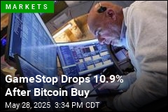 GameStop Drops 10.9% After Bitcoin Buy