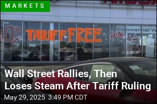 Wall Street Rallies, Then Loses Steam After Tariff Ruling
