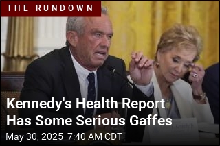 Kennedy&#39;s MAHA Report Has Some Big Gaffes