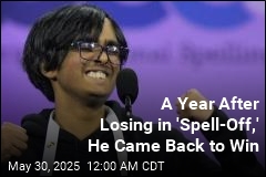 A Year After Losing in &#39;Spell-Off,&#39; He Came Back to Win