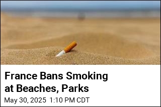 France Bans Smoking at Beaches, Parks