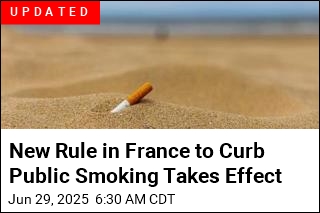 France Bans Smoking at Beaches, Parks