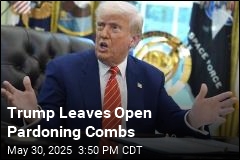 Trump Doesn&#39;t Rule Out a Pardon for Combs
