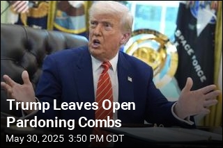 Trump Doesn&#39;t Rule Out a Pardon for Combs