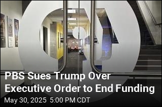 PBS Sues Trump Over Executive Order to End Funding
