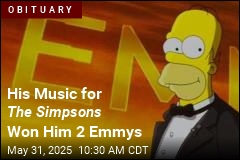 His Music for The Simpsons Won Him 2 Emmys