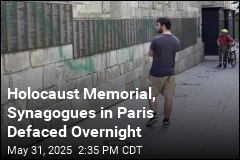 Holocaust Memorial, Synagogues in Paris Defaced Overnight