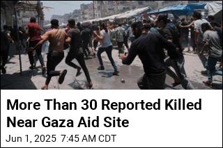 More Than 30 Reported Killed Near Gaza Aid Site