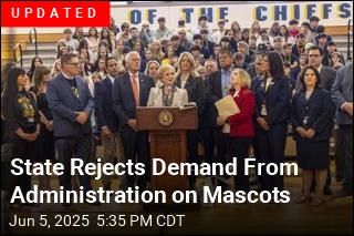 Administration Threatens State Over Banning Tribal Mascots