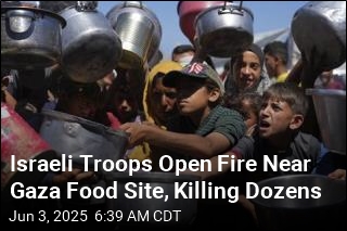 Israeli Troops Open Fire Near Gaza Food Site, Killing Dozens