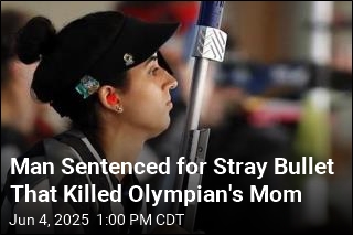 Man Sentenced for Stray Bullet That Killed Olympian&#39;s Mom