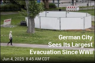 German City Sees Its Largest Evacuation Since WWII