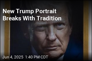 New Trump Portrait Breaks With Tradition