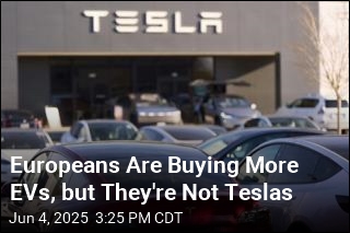 Tesla Sales Keep Slipping in Europe as Rivals Gain Ground